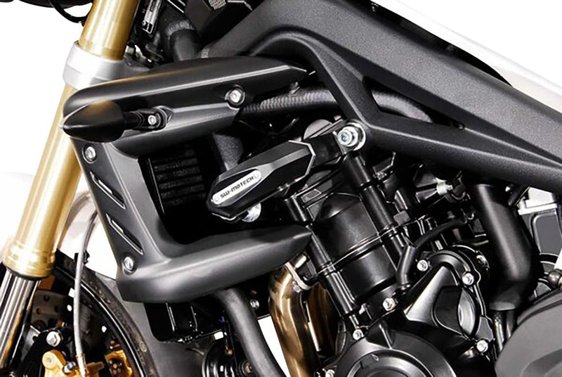 SW-Motech Frame Slider Kit - Left, Right, Anodised, Black - STP.11.590.10100/B