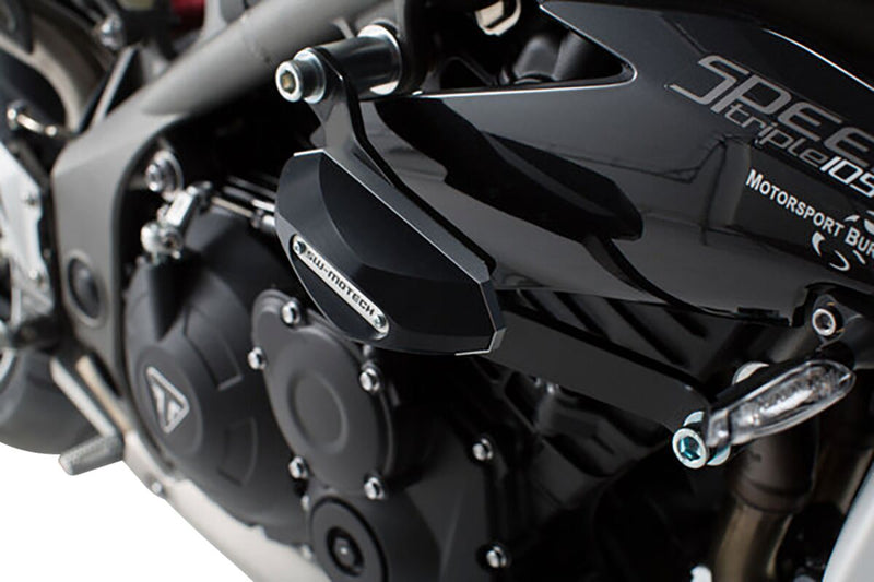 SW-Motech Frame Slider Kit - Left, Right, Anodised, Black - STP.11.590.10300/B