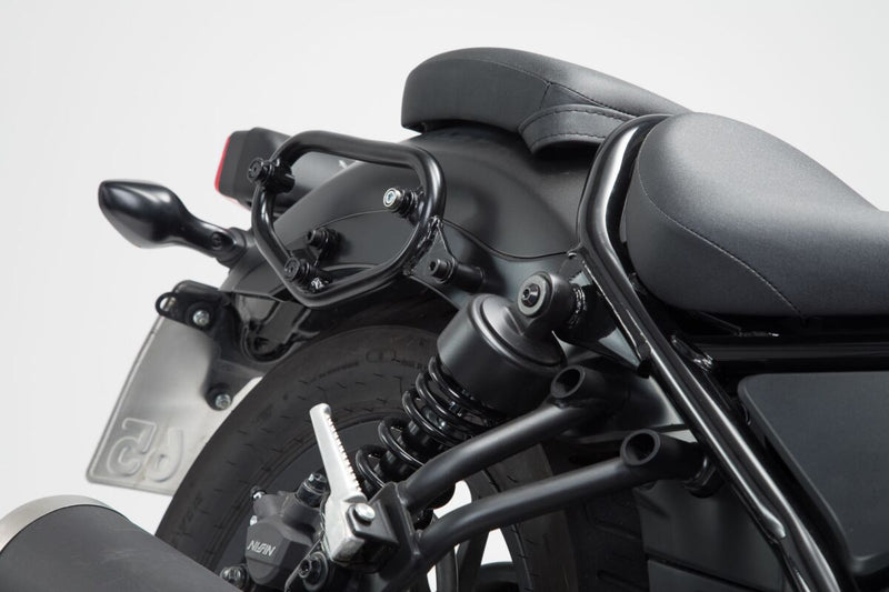 SW-Motech SLC Side Carrier - Black, Powder-Coated, Left, Luggage, Luggage Rack, Side Carrier - HTA.01.887.10000
