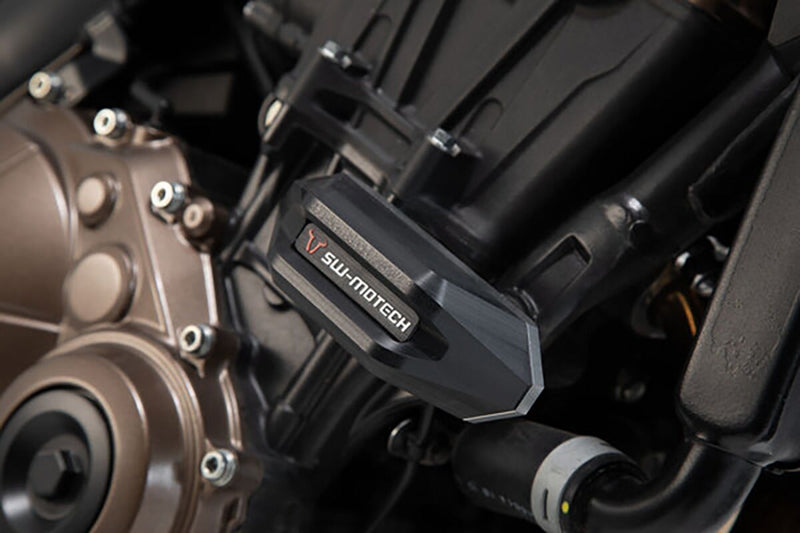 SW-Motech Frame Slider Kit - Left, Right, Anodised, Black - STP.01.590.10900/B