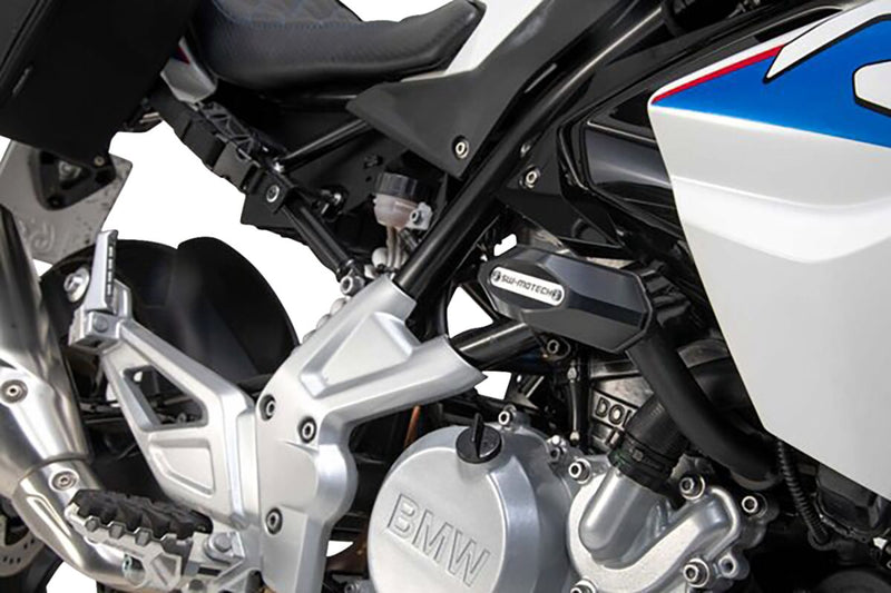 SW-Motech Frame Slider Kit - Left, Right, Anodised, Black - STP.07.649.10000/B