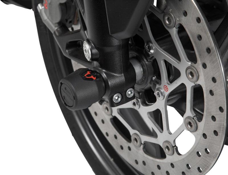 SW-Motech Front Axle Slider - Black, Matte - STP.07.176.10301/B