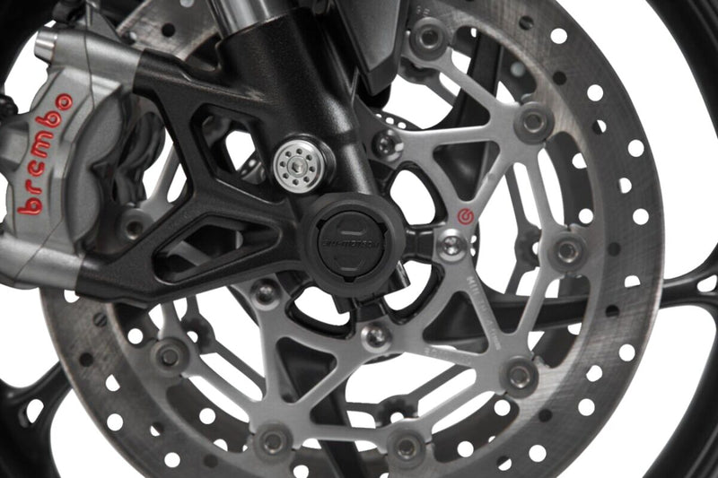 SW-Motech Front Axle Slider - Black, Matte - STP.07.176.10301/B
