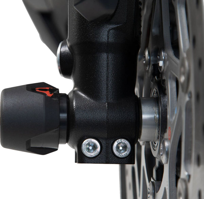 SW-Motech Front Axle Slider - Black, Matte - STP.07.176.10301/B
