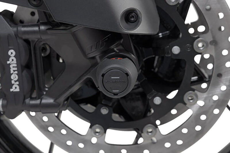 SW-Motech Front Axle Slider - Black, Matte - STP.04.176.10901/B