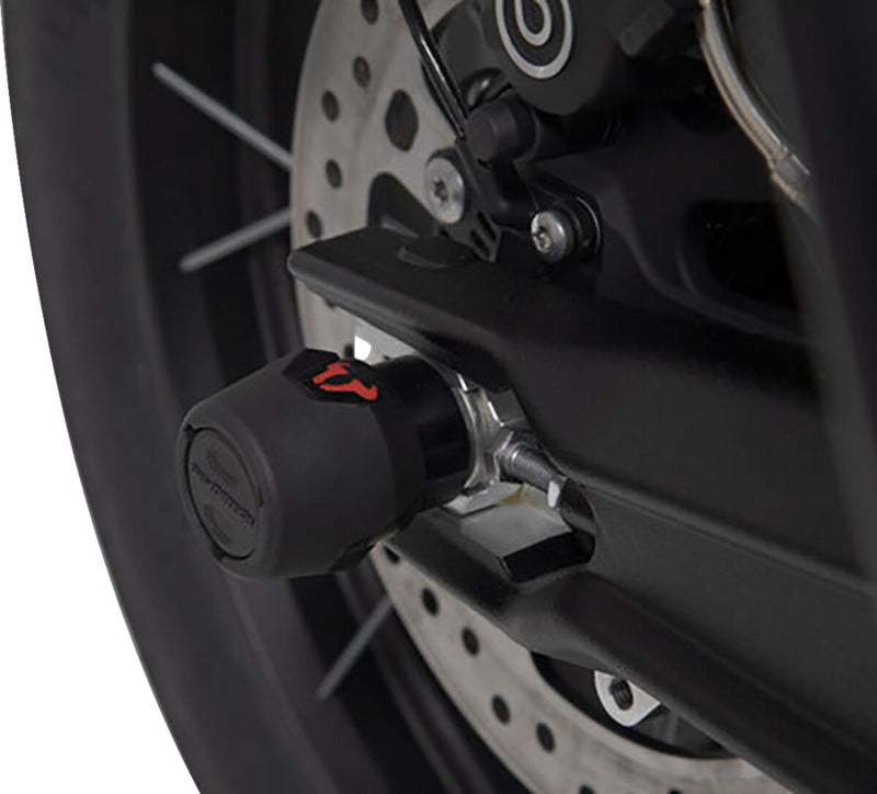 SW-Motech Rear Axle Slider - Black, Matte - STP.11.176.10101/B