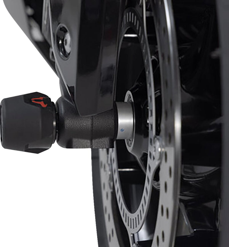 SW-Motech Front Axle Slider - Black, Matte - STP.11.176.10501/B