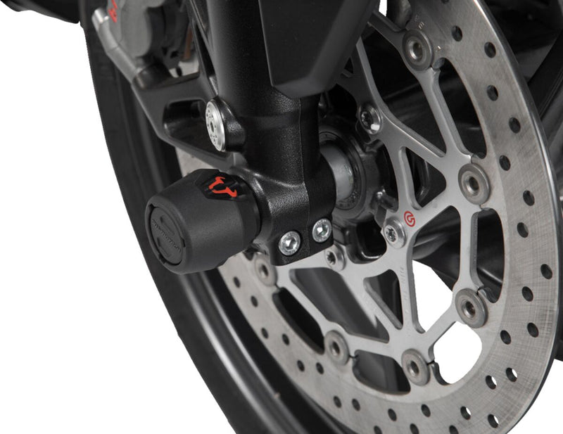 SW-Motech Front Axle Slider - Black, Matte - STP.06.176.10401/B