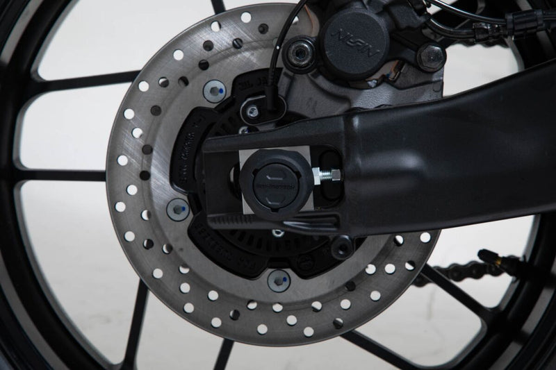 SW-Motech Rear Axle Slider Set - Left, Rear, Right, Black - STP.06.176.11000/B