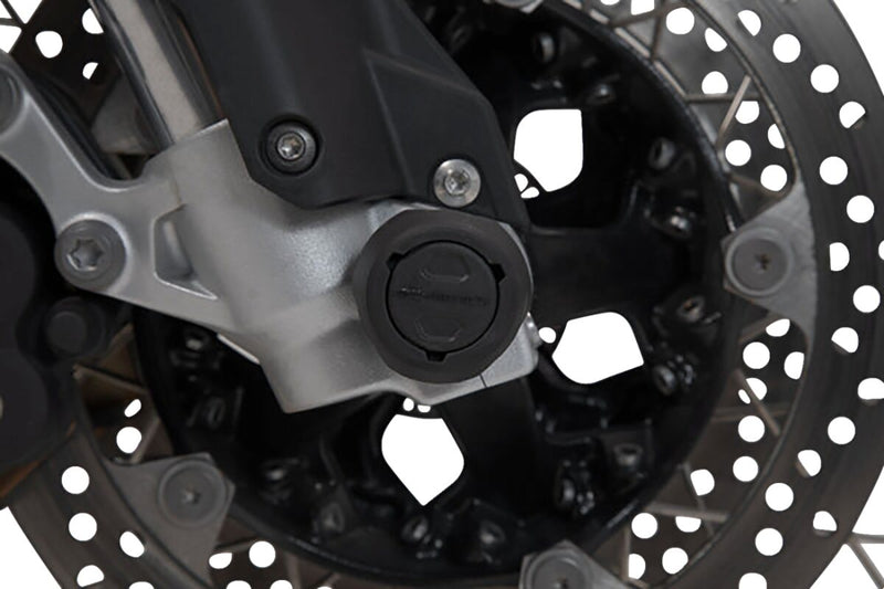 SW-Motech Front Axle Slider - Black, Matte - STP.07.176.11502/B