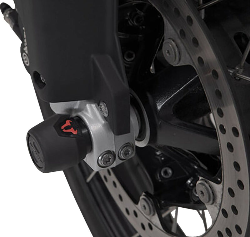 SW-Motech Front Axle Slider - Black, Matte - STP.07.176.11502/B
