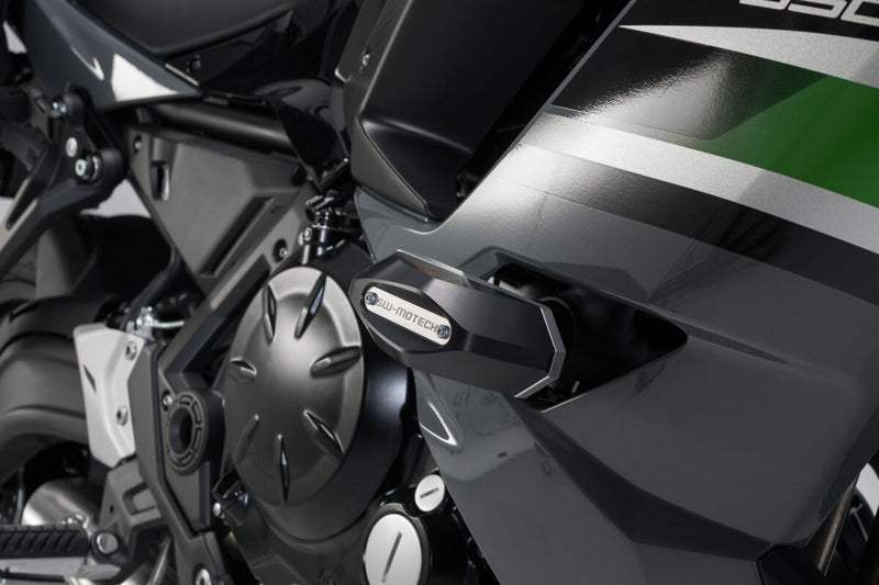 SW-Motech Frame Sliders - Left, Right, Black, Silver - STP.08.590.11401/B
