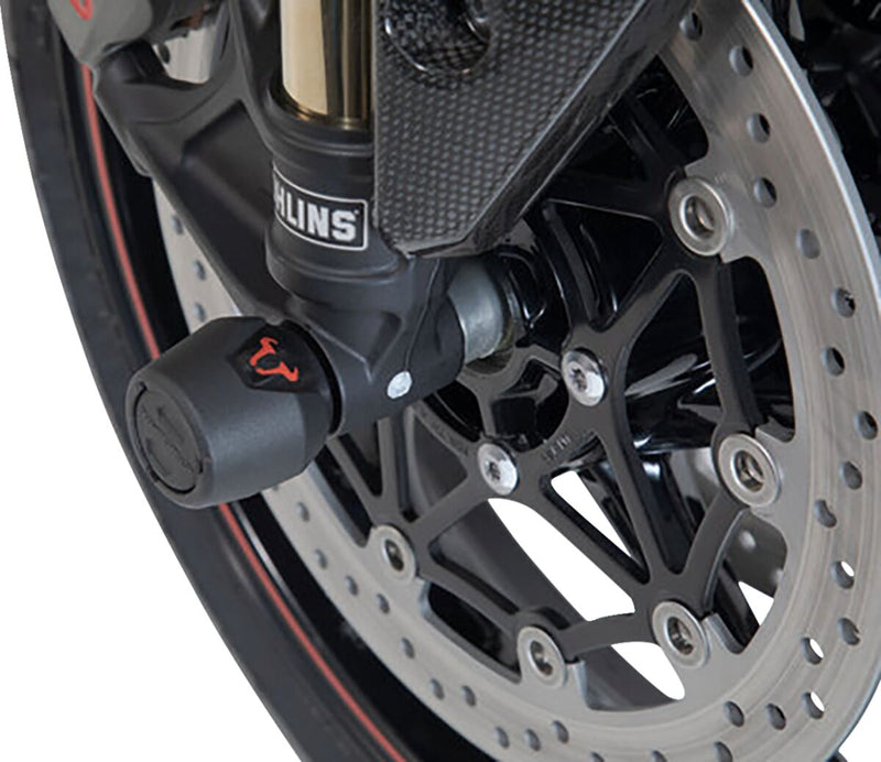 SW-Motech Front Axle Slider - Black, Matte - STP.11.176.10001/B