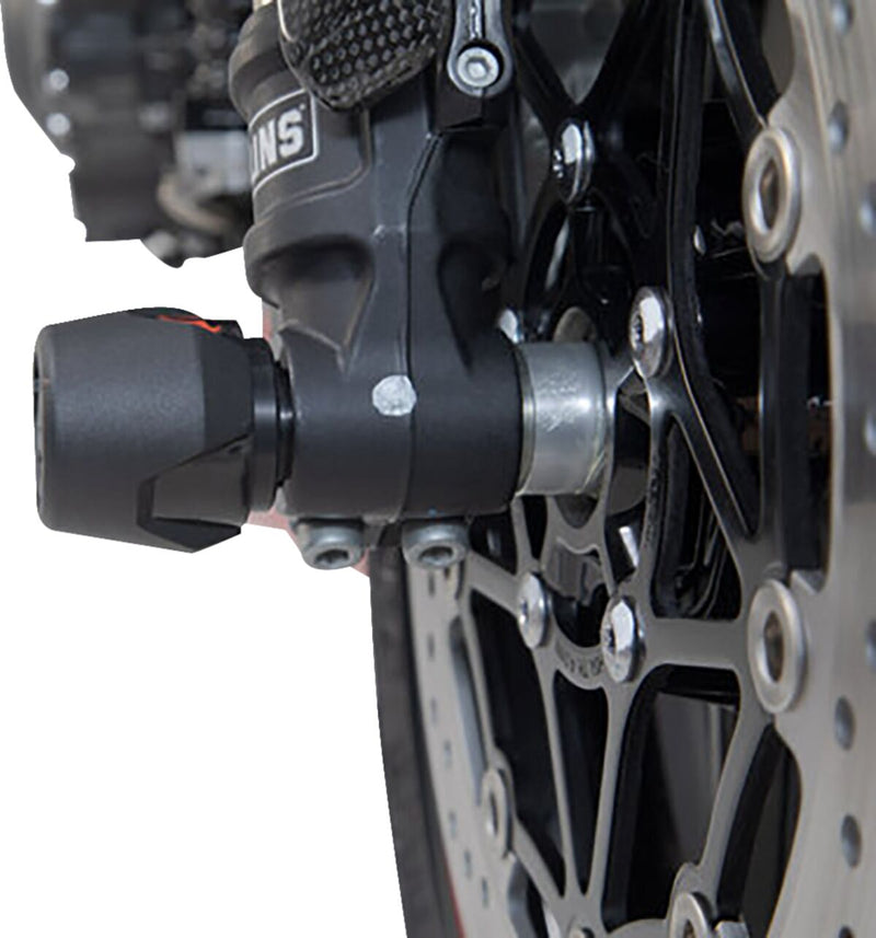SW-Motech Front Axle Slider - Black, Matte - STP.11.176.10001/B