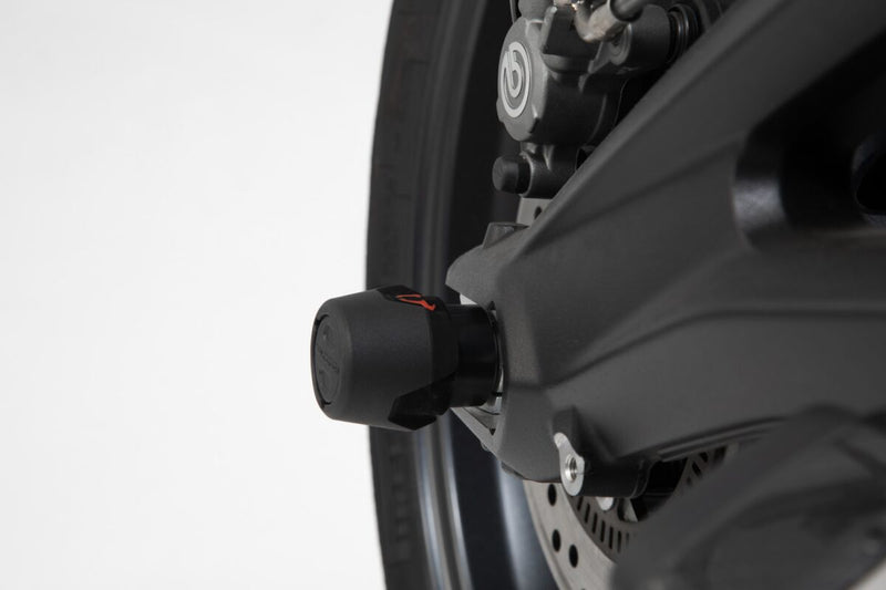 SW-Motech Rear Axle Slider Set - Left, Rear, Right, Black - STP.11.176.10601/B