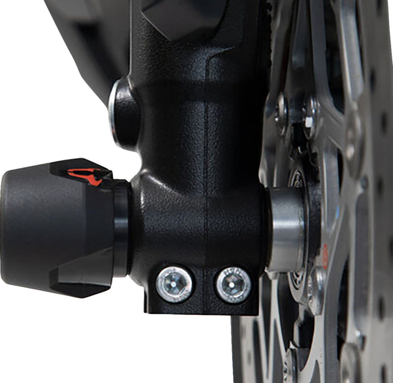 SW-Motech Front Axle Slider - Black, Matte - STP.07.176.11301/B