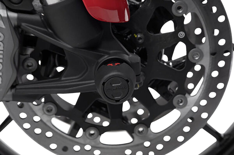 SW-Motech Front Axle Slider - Black, Matte - STP.22.176.10600/B