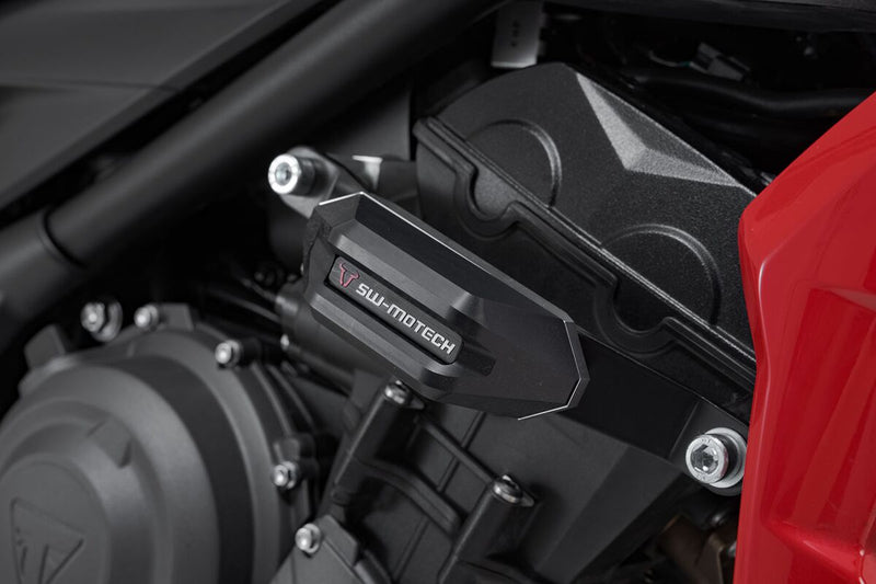SW-Motech Frame Sliders - Left, Right, Black, Silver - STP.11.590.10501/B