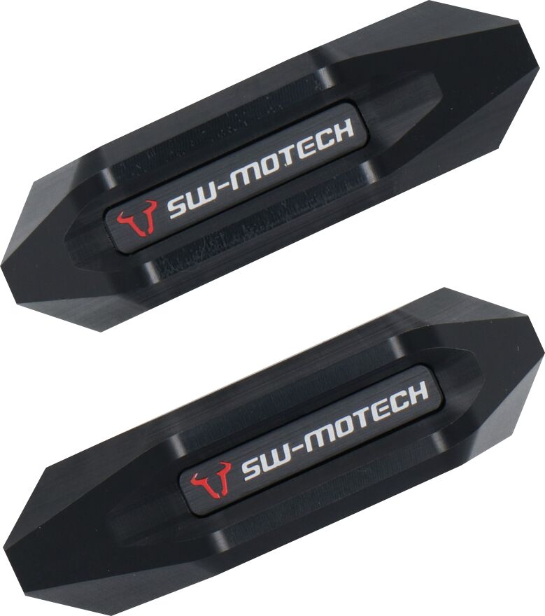 SW-Motech Frame Sliders - Left, Right, Black, Silver - STP.11.590.10501/B