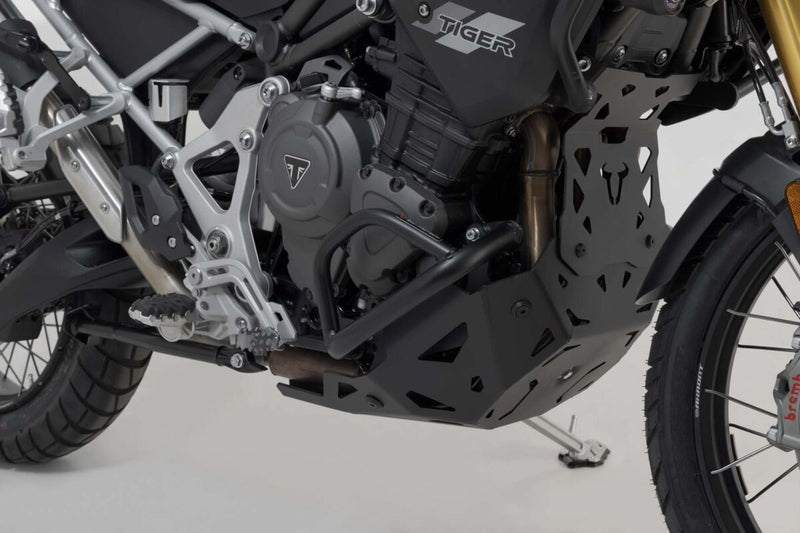 SW-Motech Crash Bar - Front, Left, Right, Black, Powder-Coated - SBL.11.905.10100/B