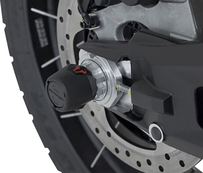 SW-Motech Rear Axle Slider - Black, Matte - STP.22.176.10302/B