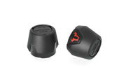 SW-Motech Front Axle Slider Set - Front, Left, Right, Black - STP.23.176.10000/B