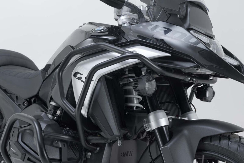 SW-Motech Upper Crash Bars - Front, Left, Right, Black, Powder-Coated - SBL.07.975.10100/B
