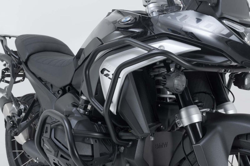 SW-Motech Upper Crash Bars - Front, Left, Right, Black, Powder-Coated - SBL.07.975.10100/B