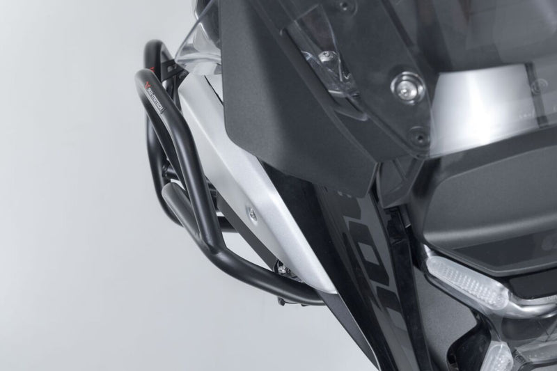 SW-Motech Upper Crash Bars - Front, Left, Right, Black, Powder-Coated - SBL.07.975.10100/B