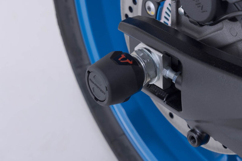 SW-Motech Front Axle Slider Set - Front, Left, Right, Black - STP.05.176.10700/B
