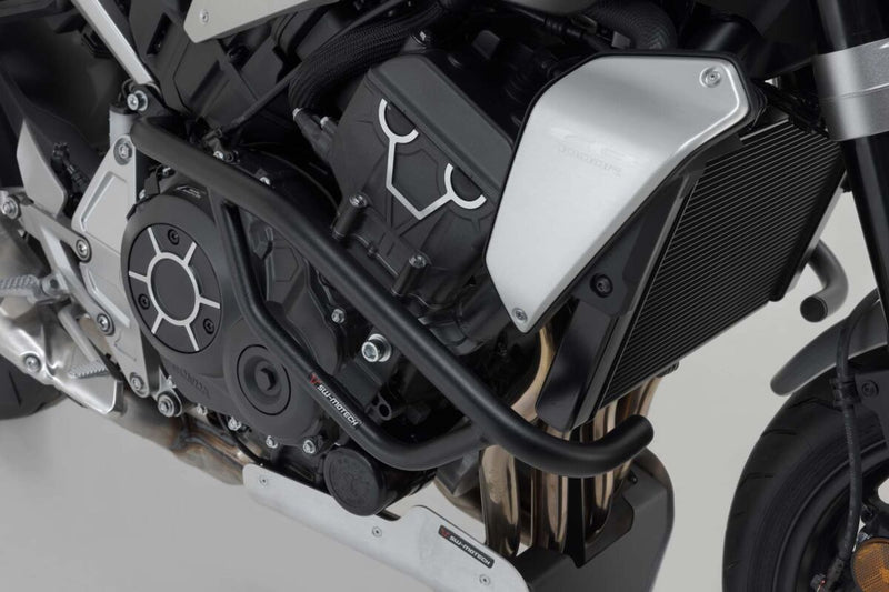SW-Motech Crash Bar - Black, Powder-Coated, Lower Guard