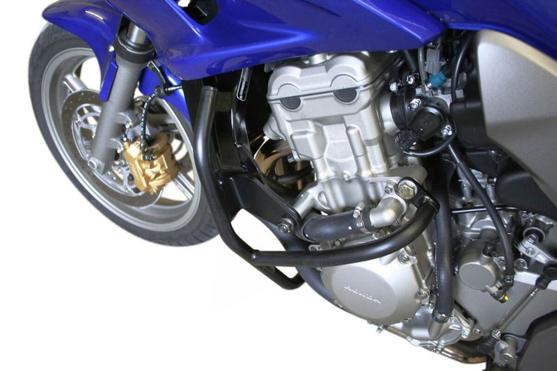 SW-Motech Crash Bar - Left, Black, Powder-Coated