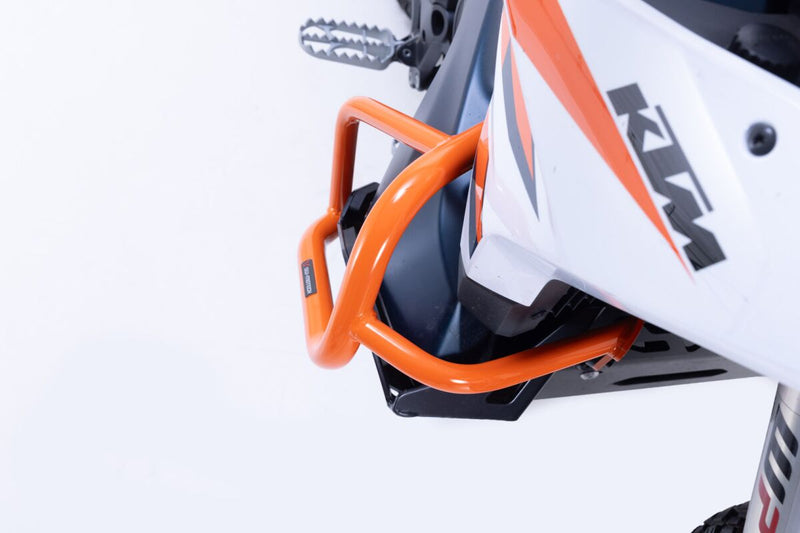 SW-Motech Crash Bar - Left, Right, Orange, Powder-Coated - SBL.04.918.10100/EB
