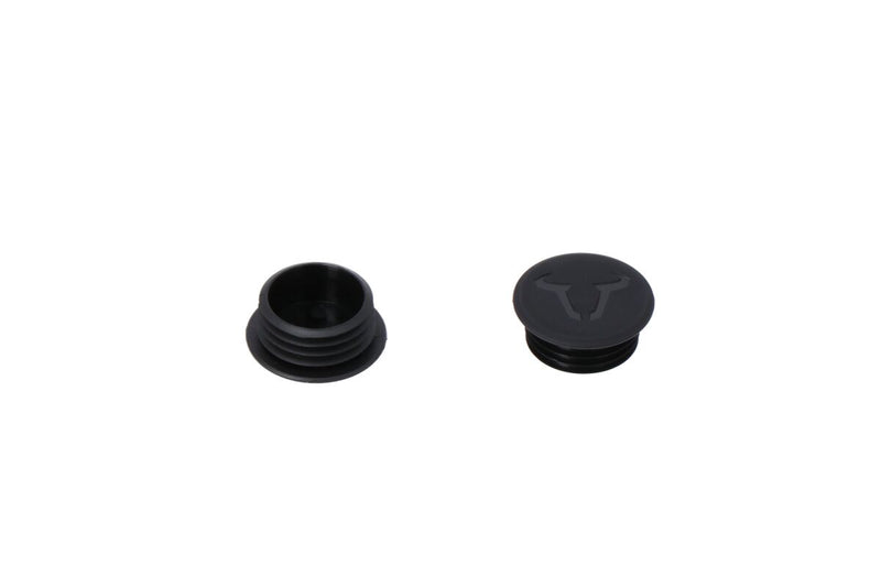 SW-Motech Crash Bar Replacement Caps - Left, Right, Black