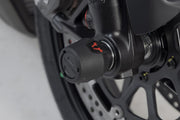 SW-Motech Front Axle Slider Set - Front, Left, Right, Black - STP.22.176.10201/B