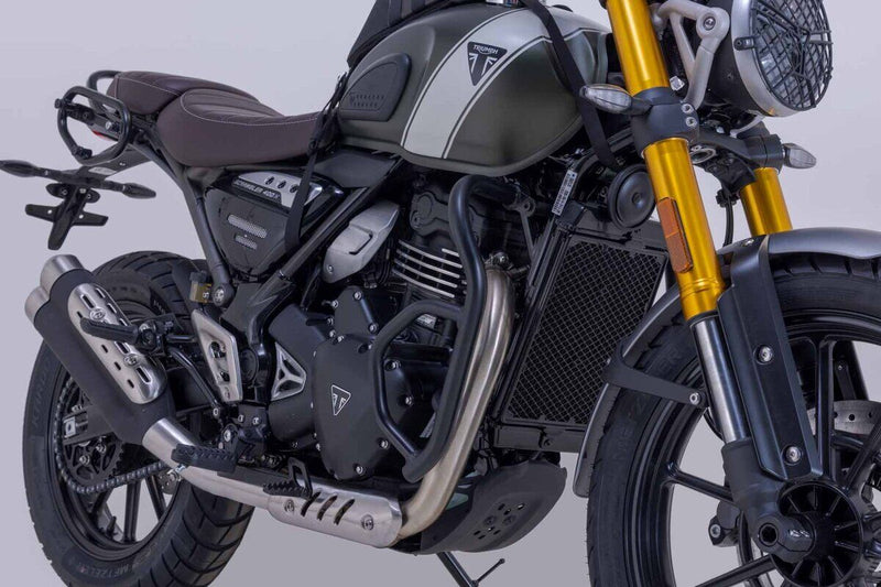SW-Motech Crash Bar - Front, Left, Right, Black, Powder-Coated - SBL.11.616.10001/B