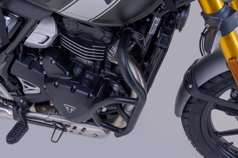 SW-Motech Crash Bar - Front, Left, Right, Black, Powder-Coated - SBL.11.616.10001/B