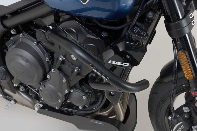 SW-Motech Crash Bar - Front, Left, Right, Black, Powder-Coated - SBL.11.842.10002/B