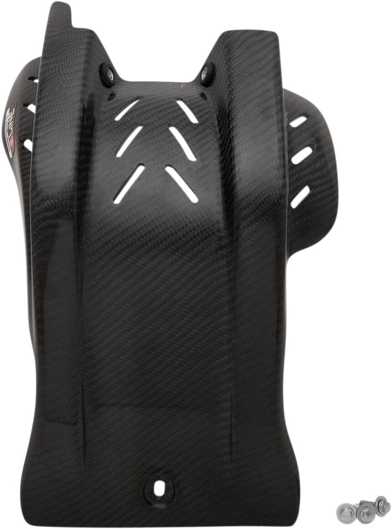 Moose Offroad Hard-parts Carbon Fibre Skid Plate - Eline, Black - MSP45019T