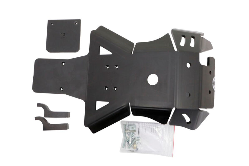 Moose Offroad Hard-parts Pro LG Skid Plate - Front, Black