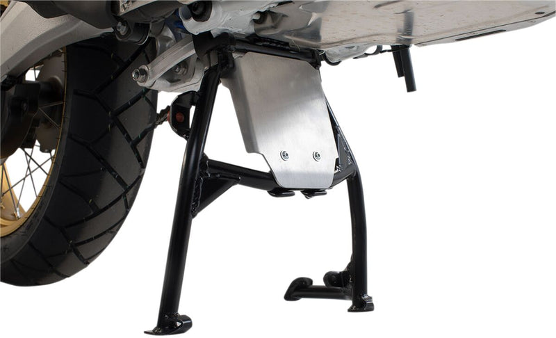 SW-Motech Engine Guard Extension for Centerstand - Front, Brushed, Silver