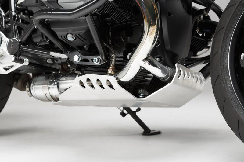 SW-Motech Engine Guard - Lower, Brushed, Silver - MSS.07.512.10000/S