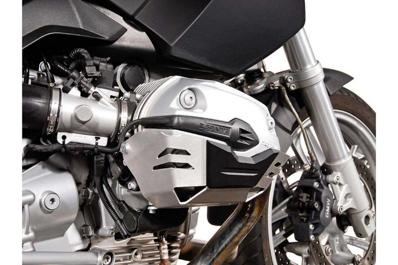 SW-Motech Cylinder Guard - Anodised, Black, Brushed, Silver, Engine