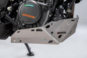 SW-Motech Engine Guard - Lower, Brushed, Silver - MSS.04.958.10000