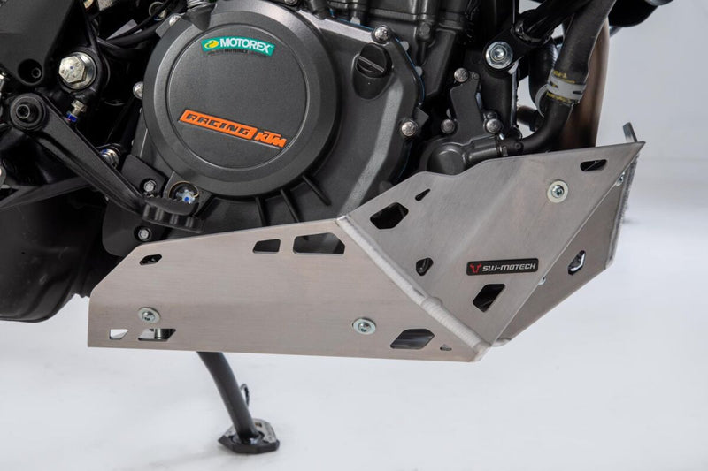 SW-Motech Engine Guard - Lower, Brushed, Silver - MSS.04.958.10000