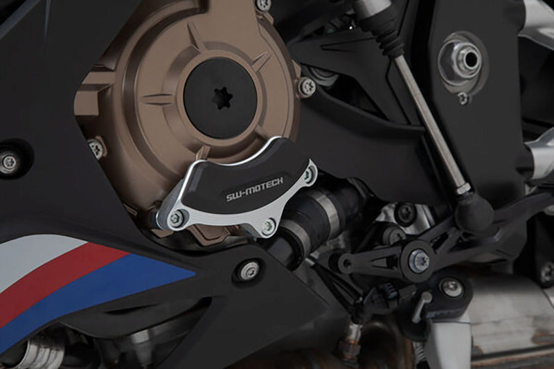 SW-Motech Engine Case Protector - Left, Right, Anodised, Black, Silver - MSS.07.540.10100