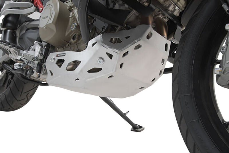 SW-Motech Engine Guard - Lower, Brushed, Silver - MSS.22.822.10000/S