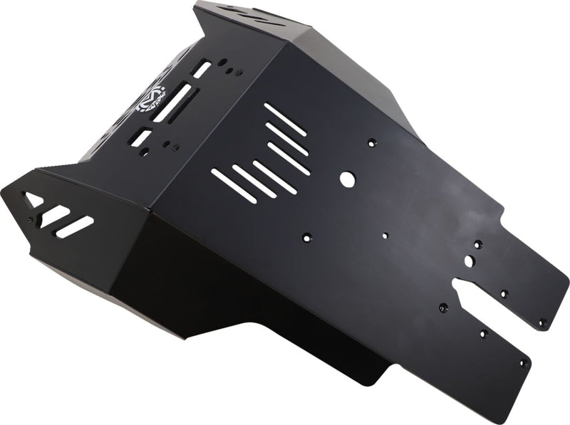 Moose Offroad Hard-parts Pro Skid Plate - Black, Frame