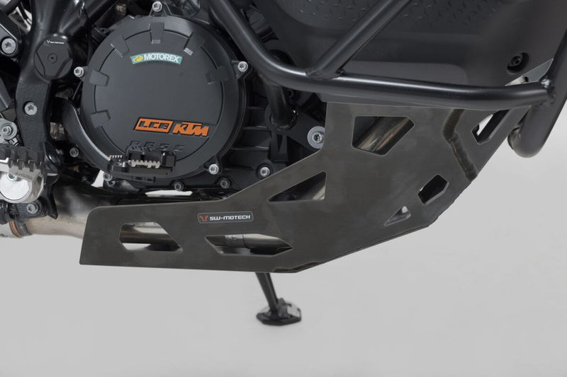 SW-Motech Engine Guard - Lower, Black, Powder-Coated - MSS.04.835.10002/B