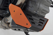 SW-Motech Front Spoiler - Front, Lower, Black, Orange, Powder-Coated - MSS.04.532.10003